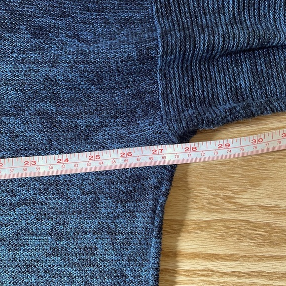 Nomadic Traders Blue Lightweight Sweater, front pocket, Size XL, - Picture 9 of 9